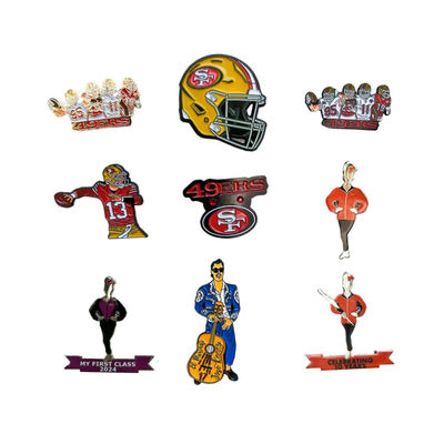 Factory Customize Your Personalized Logo Metal Crafts Soft Enamel Clothes Pin