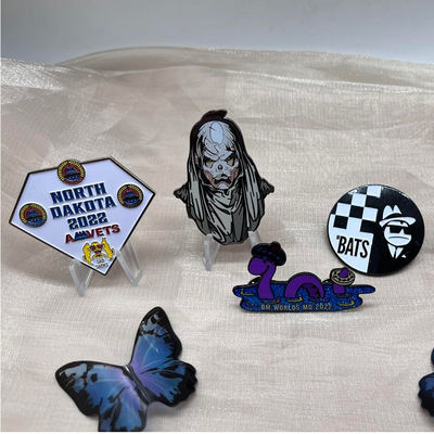 Craft Gift  Custom Lapel Pins Cartoon Character Mini Clothes Pins