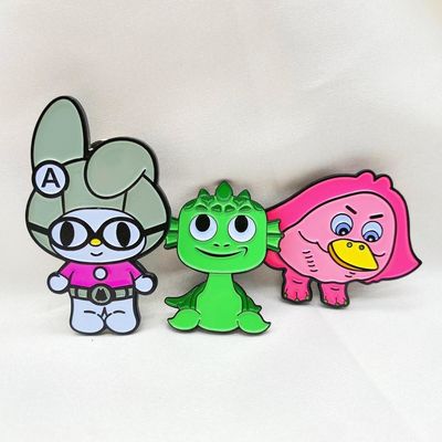 Wholesale Brooch Bulk Custom Round Soft Hard Enamel Metal Magnet Badge Lapel Pin With Backing Card