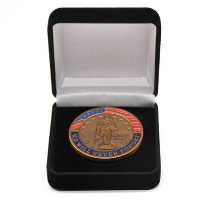 3D 2d Enamel Coin Collecting Factory Customize Coin Brass Gold Collections Challenge gold Coin with Packing Box