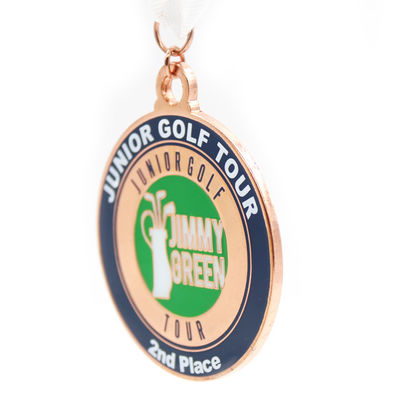 Sports Soccer Medal Award Metal Plated Custom 3D Gold Football Team Cup Trophy And Medals