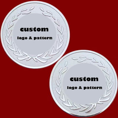 Free Designed High Quality Collectible Metal Craft Double Coin Blanks Custom Souvenir Gift Challenge gold Coin