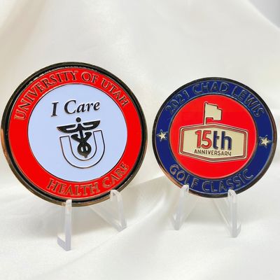 Cheap Customize Size Color Coin Copper Brass Zinc alloy Iron Challenge gold Coin for laser