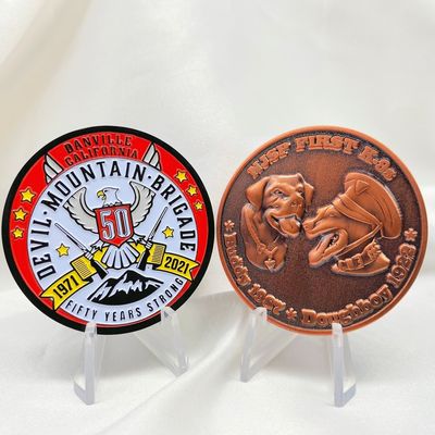 Cheap Customize Size Color Coin Copper Brass Zinc alloy Iron Challenge gold Coin for laser