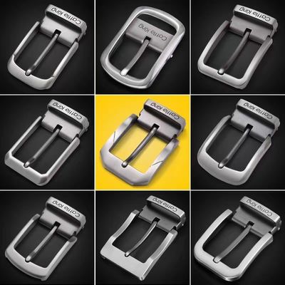 Customised Mens  Belt Buckle Blank Metal Buckles Blank 3.5 Inch
