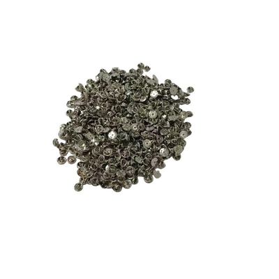 Silver Metal Clutch Back Pin Butterfly Clutch Tie Tacks For Craft Making