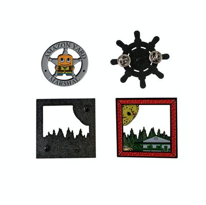 Manufacturer China Metal Crafts Gift Collectible Customization Shape Lapel Creative Badge Pin