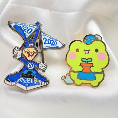 Cartoon Hard  Custom Lapel Pins Soft Enamel Pin UV Print Badge Logo Maker Cute Anime