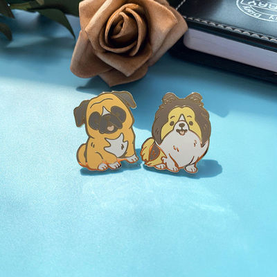 New design lapel pin custom metal brooch badge independence cartoon pin
