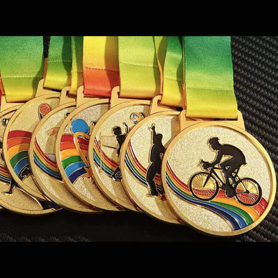 Zinc Alloy Embossing Personalised Sports Medals Gifts Custom Academic Medals