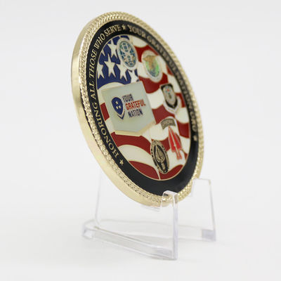 Souvenir 2D  Laser Engraved Coins Custom Metal Coins Round Custom Brass Coins