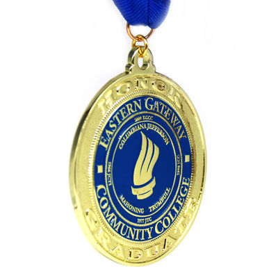 kopen Op maat gemaakte zink-legering soft emaille sportmedaille van 2,5 inch met gepersonaliseerd logo online manufacture