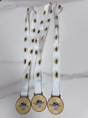 Customised Color Medals Marathon Race Finisher Award Metal Medallion Personalized Running Medals