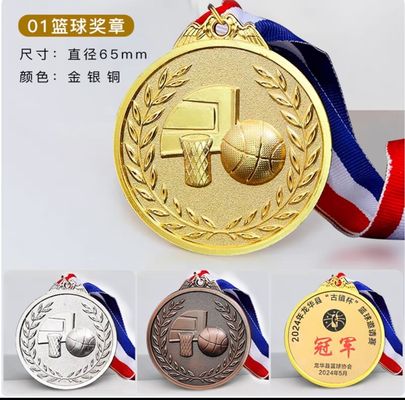 No Minimum Trophies And Medals China Manufacturer Design Metal Promotional Medal Custom Medals For Basketball
