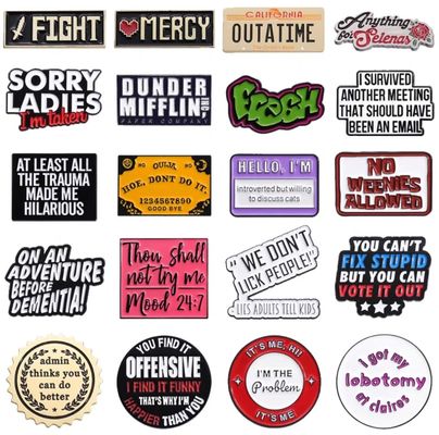 kopen Polijst / plating Proces Custom Anime Pin Enamel Charms Gekleurd Custom Pins Metal Logo Badges Hard Enamel Pin Badge online manufacture