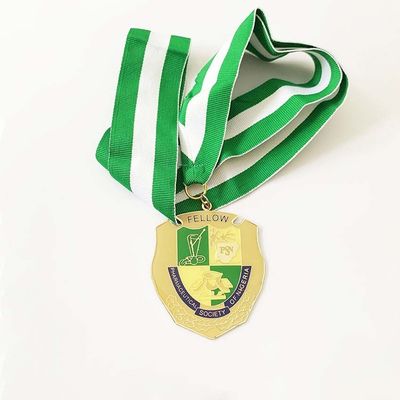 3D Gold Custom Medal Engraving Award Marathon Running Medals Made To Order