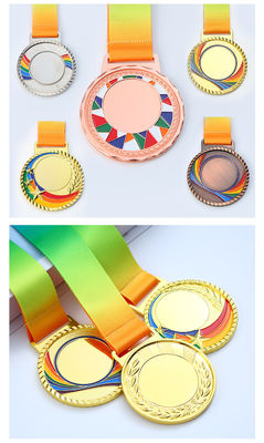Race Metal Cycling Ride Personalized Medals Blank Medals For Engraving