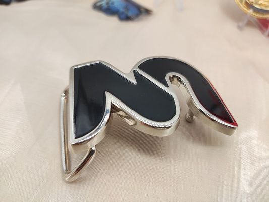 Alloy Automatic Belt Buckle Zinc Alloy Copper Custom Logo Buckle For Ratchet
