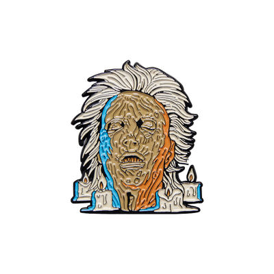 Custom Soft Enamel Pin with Glitter Metal Badge for Anime & Cartoon
