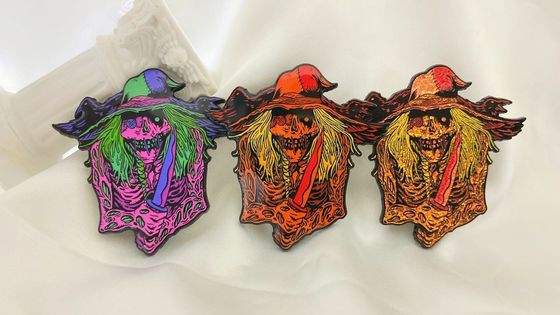 Soft Crafts  Hat Lapel Metal Clothespins Custom Printed Lapel Pins  1.5mm - 2mm