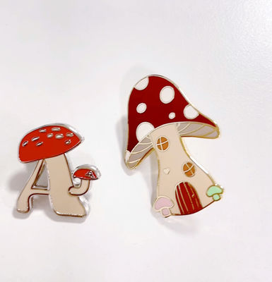 Plated Metal Crafts Customized Hard Enamel Lapel Pin Business Gifts Metal Logo Design Pins For Clothes
