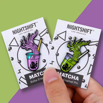 kopen  Backing Card Funny Cute Design Hard Soft Enameled Metal Wholesale Lapel Pins Badges Anime Custom Cartoon Enamel Pins online manufacture