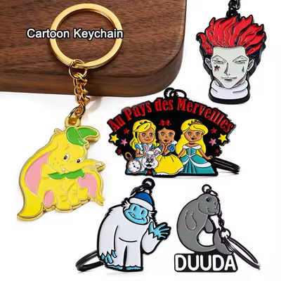 kopen Sleutelhanger China Leverancier Groothandel Custom Shape Souvenir Custom Made Enamel Round Shaped Metal Sleutelhanger online manufacture