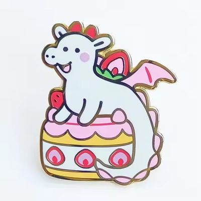 Enamel Pin Manufacturer Supply Fashion Accessories Anime Hard Enamel Pins Wholesale Custom Metal Brooch Cartoon Lapel Pin