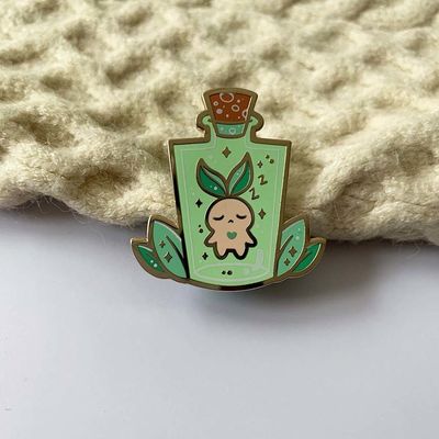 Custom Logo Magnetic Pin Maker - Hard/Soft Enamel Metal Brooch Lapel Pins