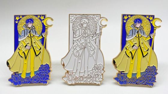 kopen Custom Lapel Pins with Rubber Clutch and Black Plating for Commemorative Souvenirs online manufacture