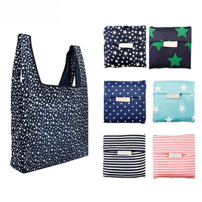Goede prijs. Water Resistant Eco-Friendly Folding and Portable Oxford Cloth Shopping Tote Grocery Bag (In Stock) online