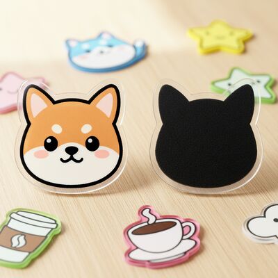 kopen Op Maat Gemaakte Acryl Koelkaststicker met Hoge Transparantie, Sterk Magnetisch Ontwerp en Aanpasbare Afmetingen en Vorm online manufacture