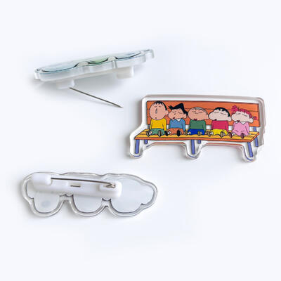 kopen Vograce Custom Cartoon Anime Rainbow Printing Logo Pins Maker Charm Acrylic Gifts Acrylic Lapel Acrylic Pin Badges Pins online manufacture