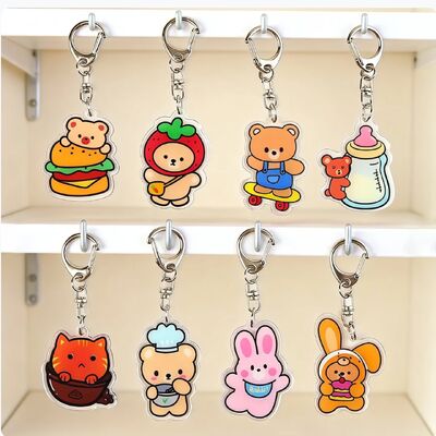 kopen Promotionele Custom Acryl Hotel Kamer Nummer Plaat Sleutelhangers Creatieve Diamant Naamplaat met Geweven Techniek Vierkant Patroon online manufacture