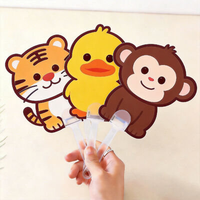 kopen Bestel op maat gedrukte PP of acryl handventilatoren met uw logo voor reclame en promoties. online manufacture