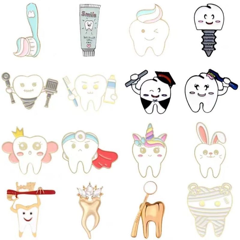 High Quality Custom Metal Logo Plated Metal Pin Badge Custom Cartoon Soft Hard Enamel Pin Lapel Pins