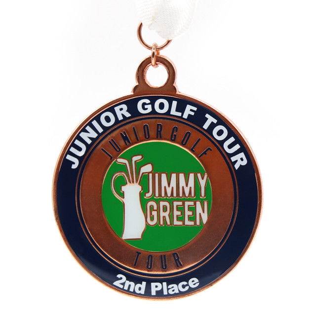 Sports Soccer Medal Award Metal Plated Custom 3D Gold Football Team Cup Trophy And Medals