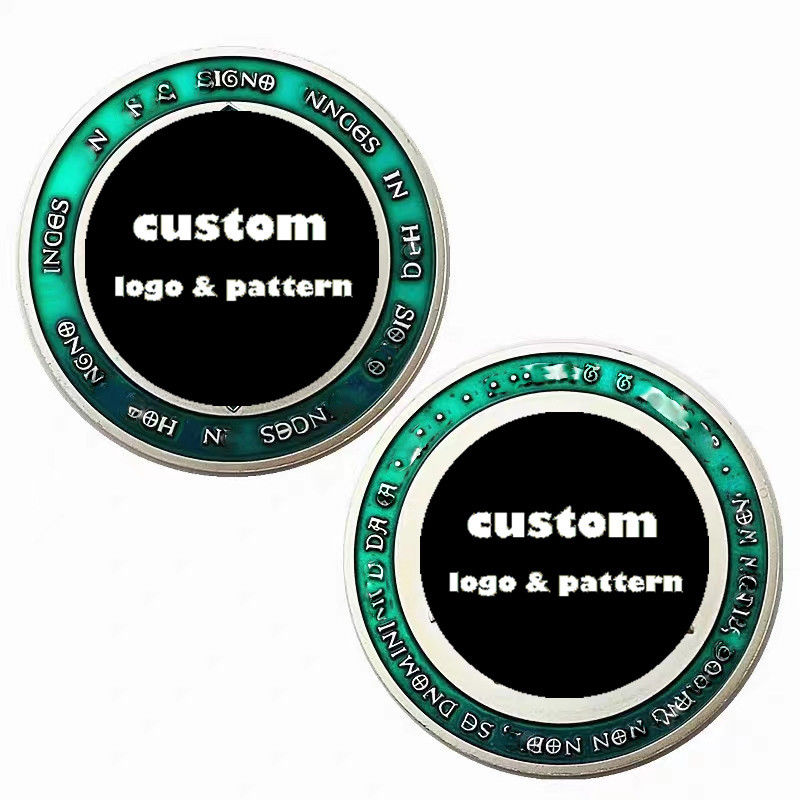 Custom Design  Challenge Coin Die Stamped Zinc Alloy Brass 2D 3D Token Coin Metal Custom gold coin Collections