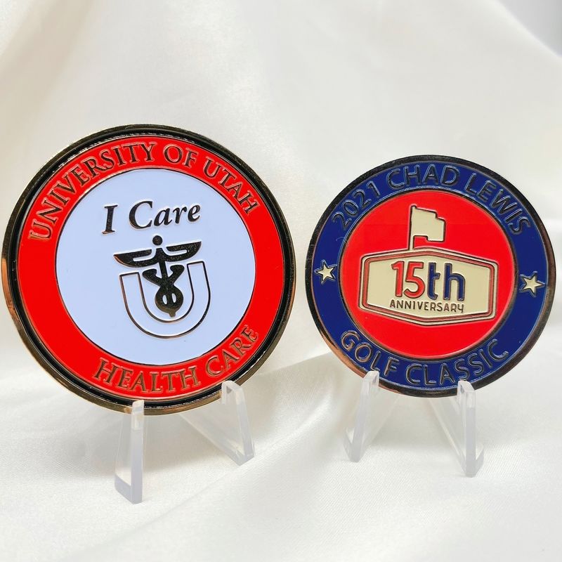 Cheap Customize Size Color Coin Copper Brass Zinc alloy Iron Challenge gold Coin for laser
