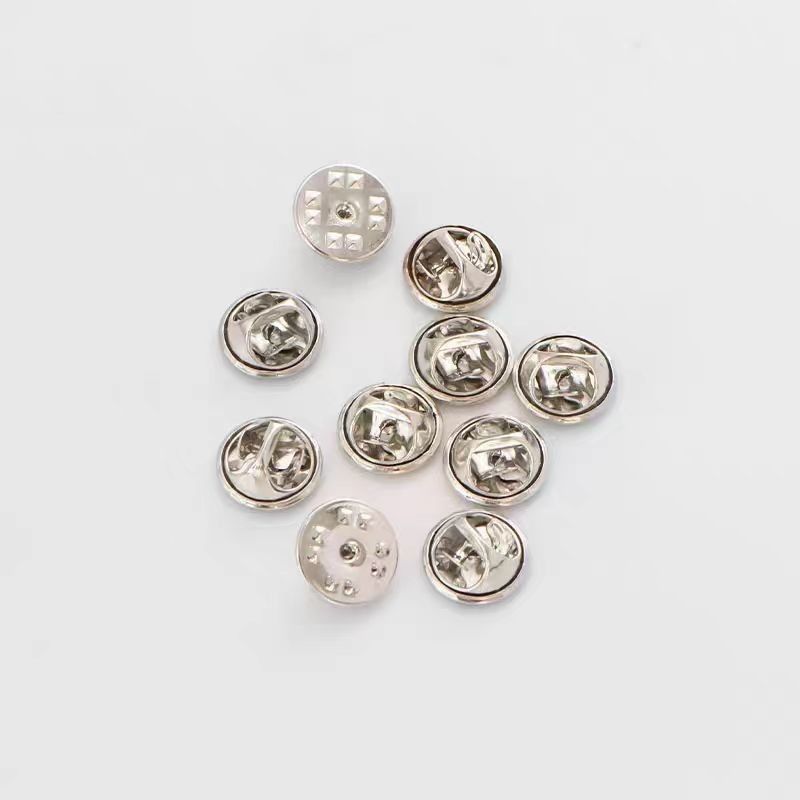 8mm Clutch Back Pin Enamel Pin Butterfly Clutch For Brooches