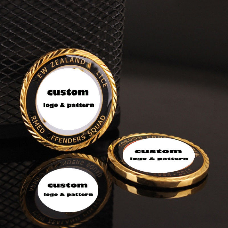 Metal Custom Souvenir Coins Challenge Custom Minted Silver Coins With Box