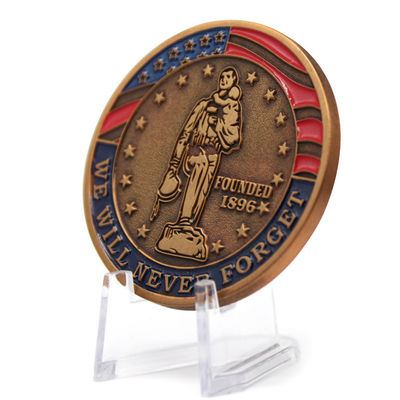 Hoge kwaliteit Custom Challenge Coin 3d 2D Metal Souvenir Commemoratief Emaille Golg Coin Design Gravureerd Verzamelmunten
