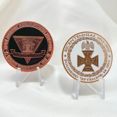 Aangepaste logo zinklegering herdenkingsmunt met spuitgieten voor souvenirs en verzamelobjecten