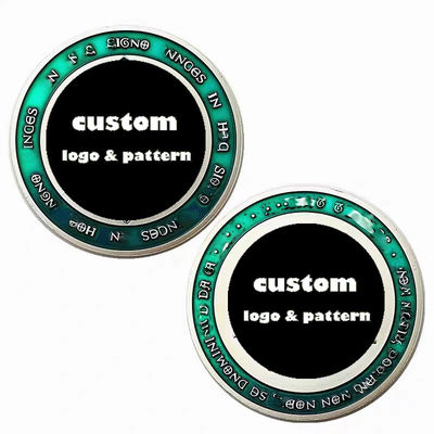 Goede prijs. Custom Challenge Coin Die Stamped in zinklegering met 3D-logo voor herdenkings- en verzameldoeleinden online