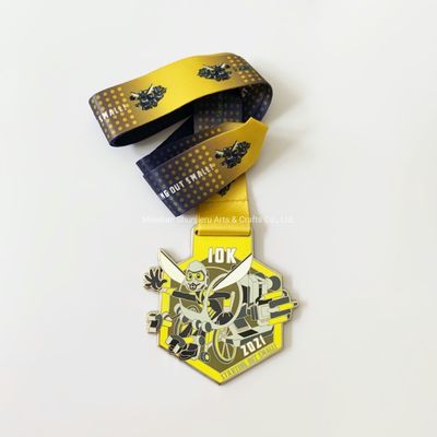 Custom Shape Logo Sport medaille voor groothandel Taekwondo Gouden zilveren en brons medailles
