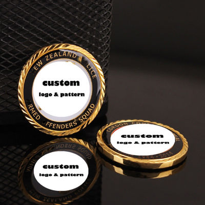 Goede prijs. Persoonlijke Zink Alloy Challenge Coin met drukwerk en logo voor souvenirs online