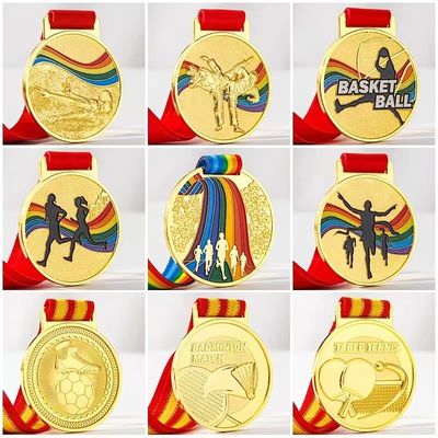 Goede prijs. 3D Gegraveerde Zinklegering Custom Medaille voor Sportprestaties met Gepersonaliseerd Ontwerp online