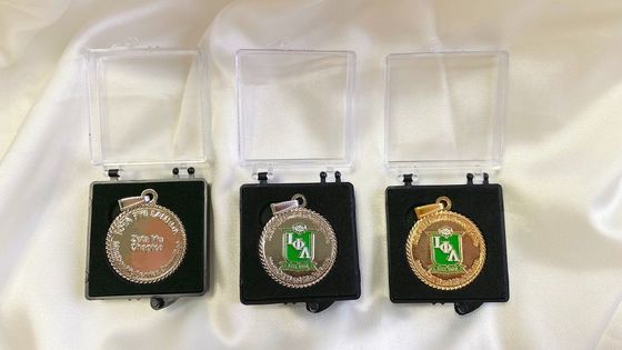 Blank Gold Plated Custom medailles Souvenir Metalen Award Sport voetbal medailles Custom
