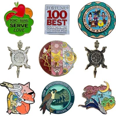 Custom Producer Metal Lapel Pin Custom Soft Hard Enamel Pin
