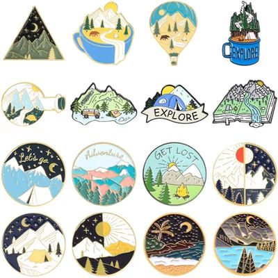 Vervaardiger China Metaal ambachten cadeau verzamelbare aanpassing vorm lapel creatief badge pin